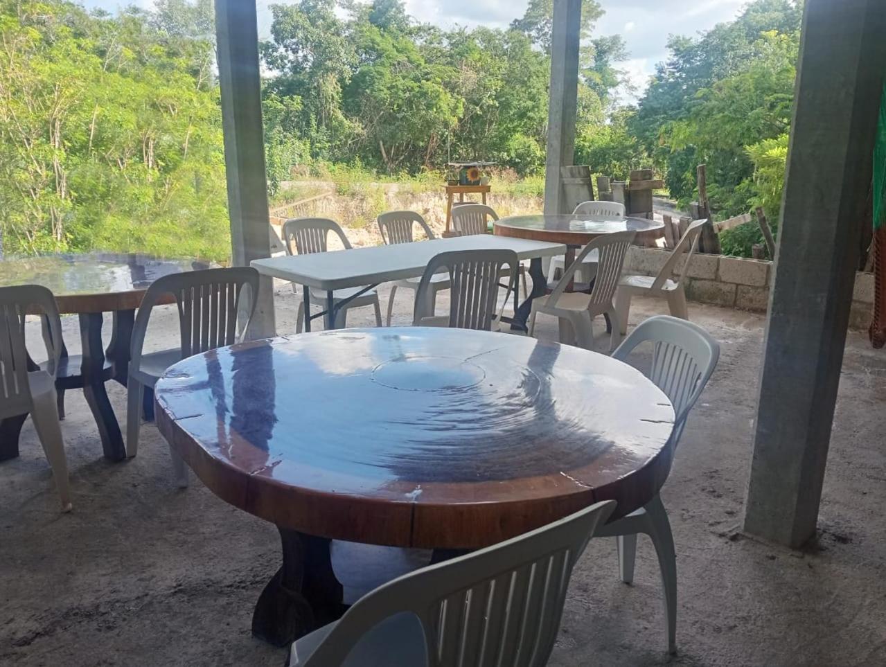 Campamento Yaax Che en Calakmul Conhuas Buitenkant foto