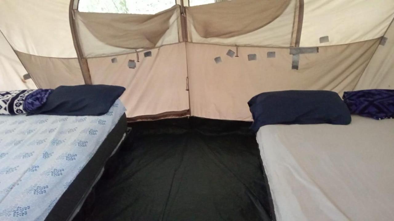 Campamento Yaax Che en Calakmul Conhuas Buitenkant foto