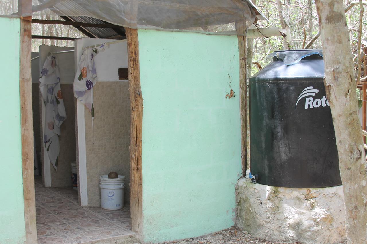 Campamento Yaax Che en Calakmul Conhuas Buitenkant foto