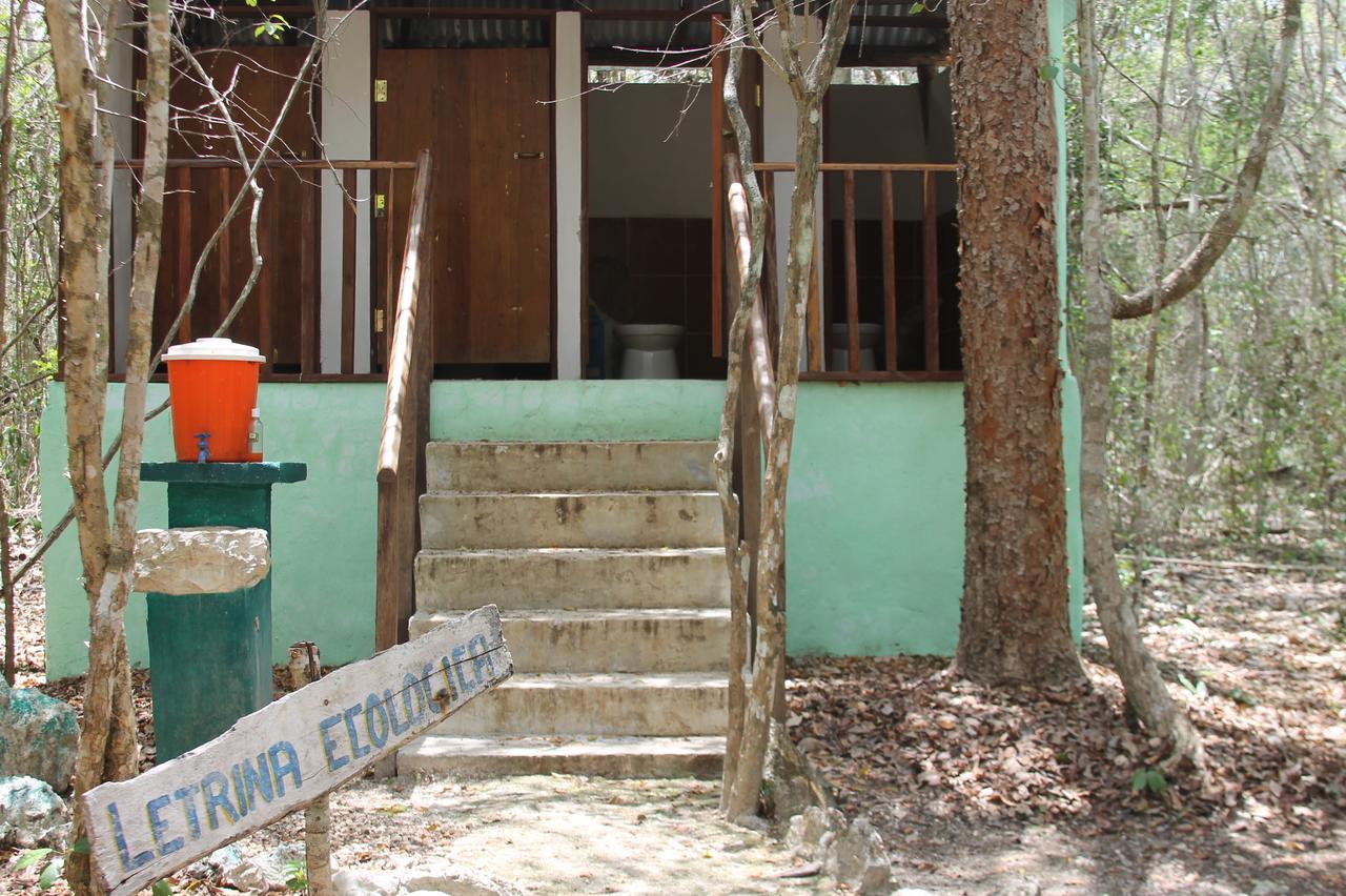Campamento Yaax Che en Calakmul Conhuas Buitenkant foto